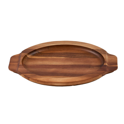 Base para bandeja 29x19 cm - madera acacia