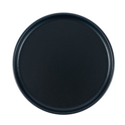 Plato 26 cm con base de madera – hierro fundido esmaltado