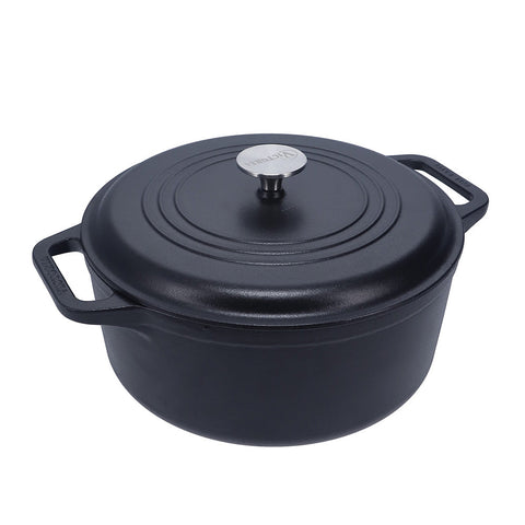Olla dutch oven 5,7 L – hierro fundido esmaltado + malla limpiadora