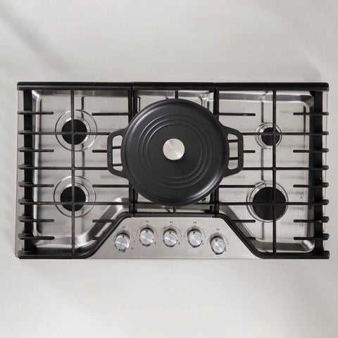 Olla dutch oven 5,7 L – hierro fundido esmaltado + malla limpiadora