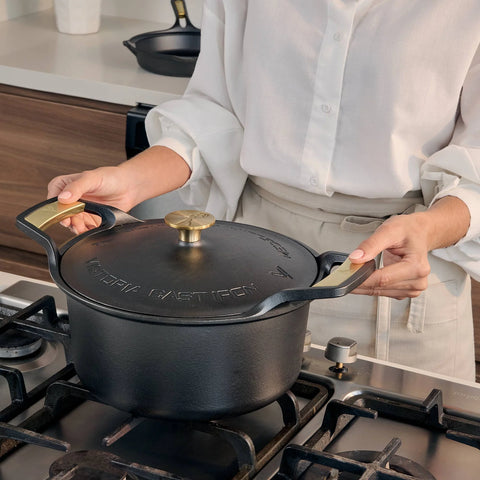 Horno Holandés de Hierro Fundido Olla 5.7 Litros Soft