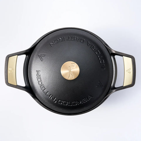 Horno Holandés de Hierro Fundido Olla 5.7 Litros Soft