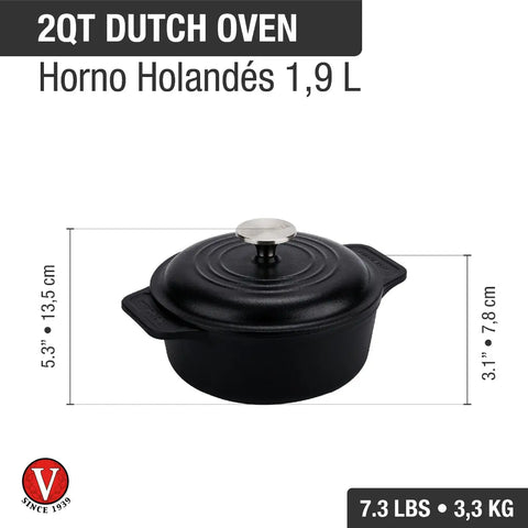 Horno Holandés 1,9 Lt Olla Esmaltada