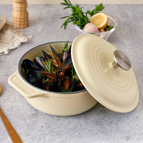 Horno Holandés 1,9 L Olla Esmaltada Sable