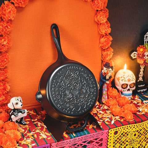 Sartén Catrina de 25 cm – Acabado esmaltado