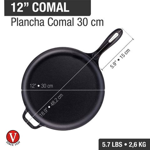 Plancha Comal 30 cm