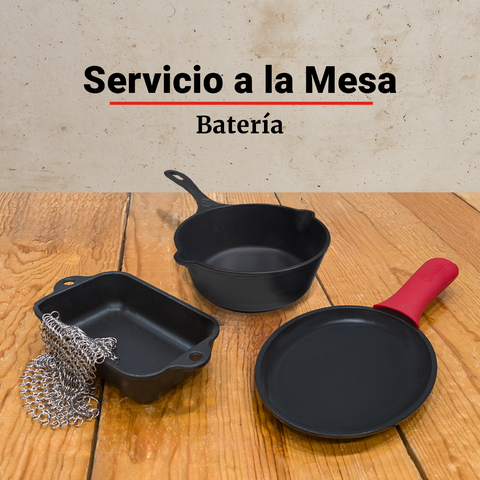 Batería de Servicio a la Mesa