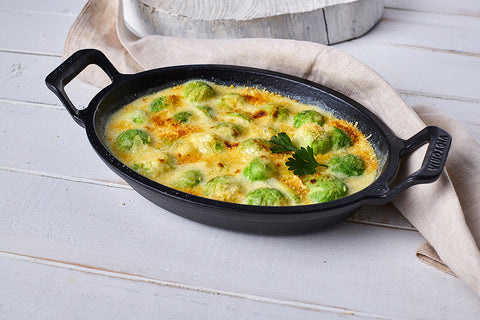 Cazuela ovalada 21 × 15 cm – hierro fundido esmaltado