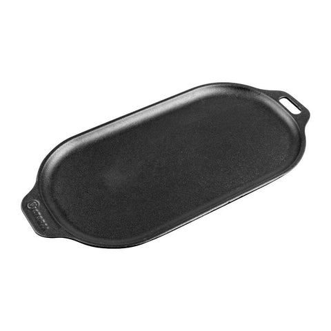 Plancha ovalada 34 × 17 cm – hierro fundido esmaltado