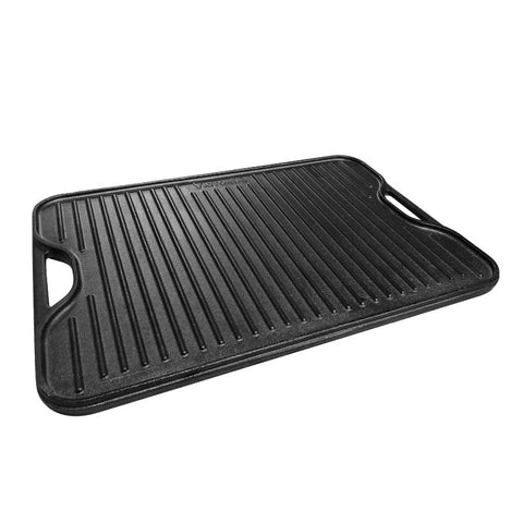 Plancha reversible 50 × 35 cm – hierro fundido esmaltado