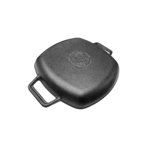 Sartén doble asa grill 25 × 25 cm – hierro fundido esmaltado